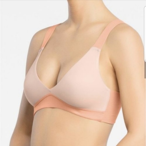 spanx lightly lined bralette